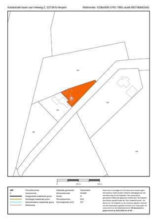 Plattegrond - Heiweg 2, 5373 KN Herpen - Kaart van het Kadaster.jpg